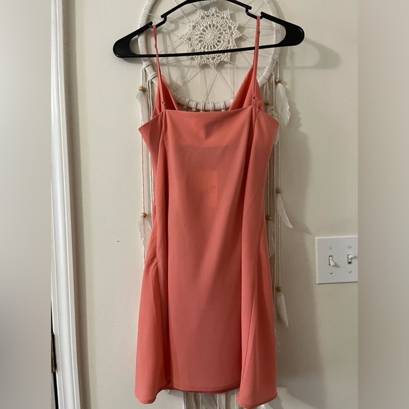 coral/peachy colored slip dress!! - Picture 2 of 3